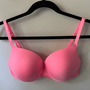 36C VICTORIAS SECRET BRIGHT PINK PUSH UP BRA